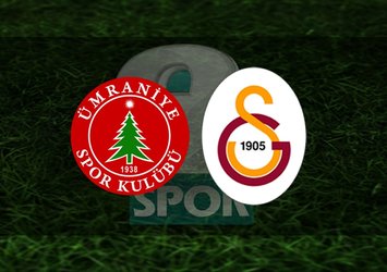 Ümraniyespor - Galatasaray | CANLI