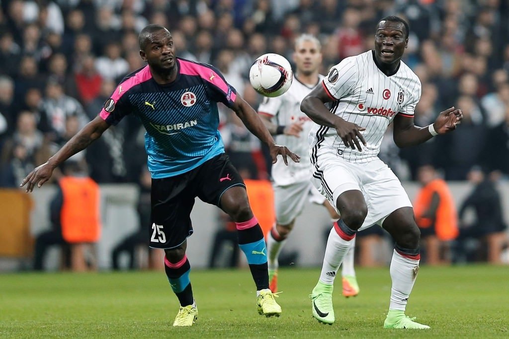 Beşiktaş - Hapoel Beer Sheva maçından kareler