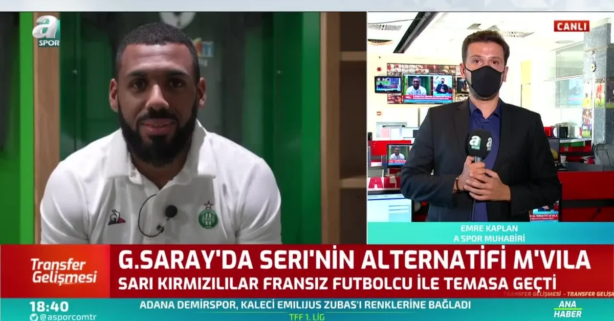 Galatasaray'da Seri'nin yerine M'Vila