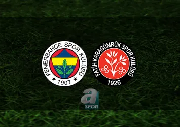 F.Bahçe Karagümrük'ü ağırlıyor!