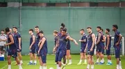 Trabzonspor, çift antrenmanla devam etti