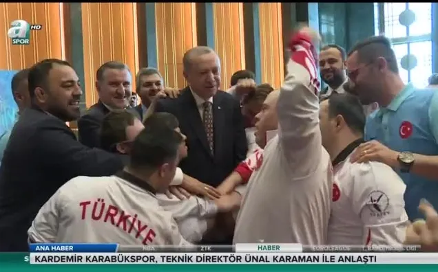 Cumhurbaşkanı Erdoğan'ın özel misafirleri