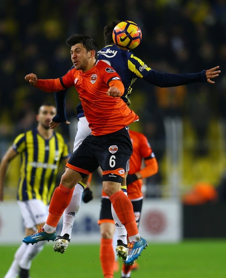 Fenerbahçe-Adanaspor karşılaşmasından kareler