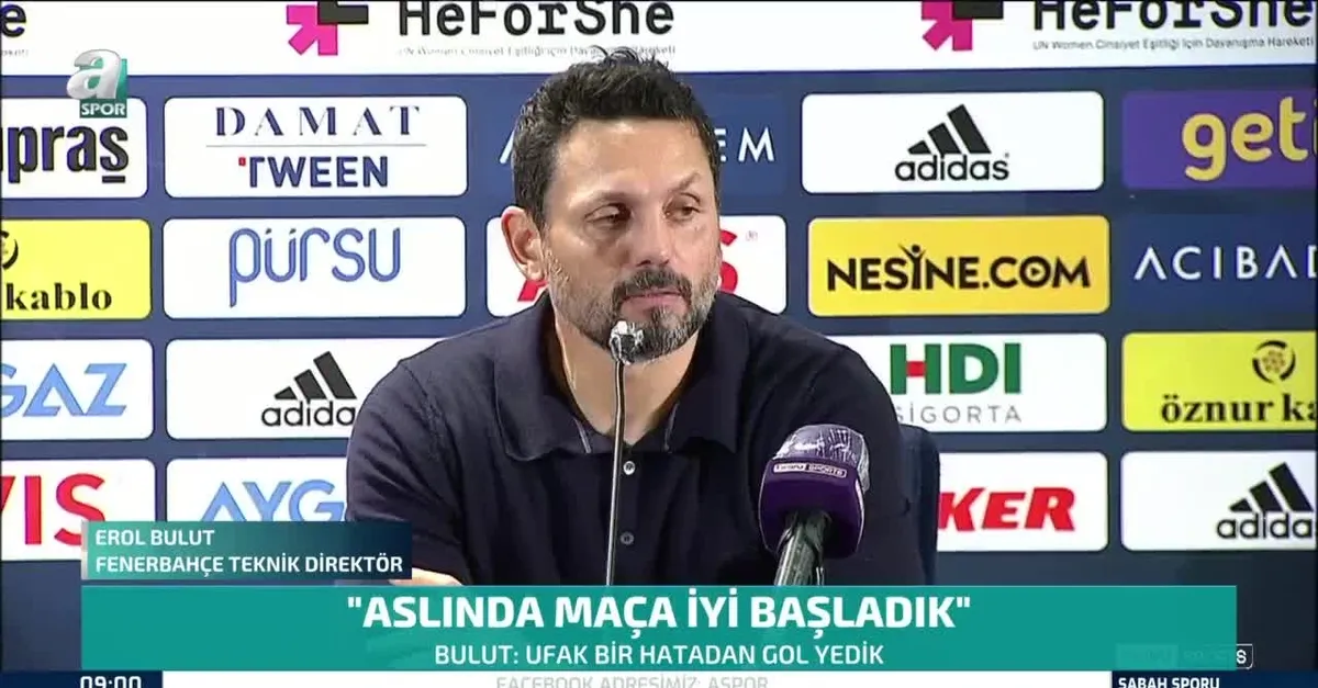 Erol Bulut oyundan ve takımdan memnun