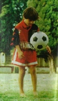 Futbolcuların çocukluk halleri