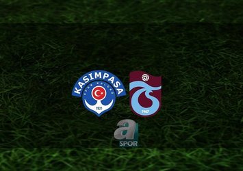 Kasımpaşa - Trabzonspor maçı CANLI