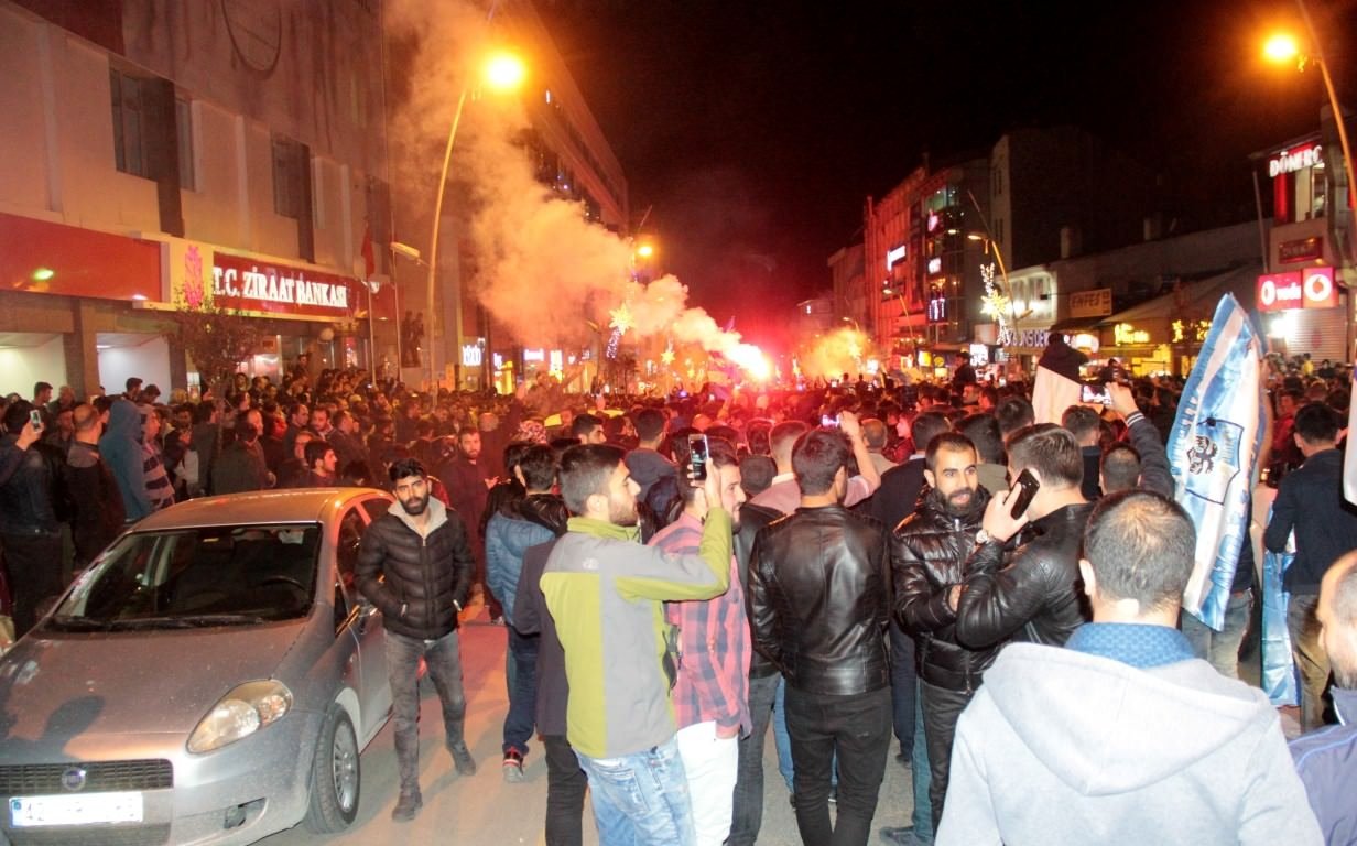 Erzurum’da TFF 1. Lig sevinci