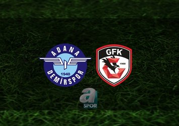 Adana Demirspor - Gaziantep FK maçı ne zaman?