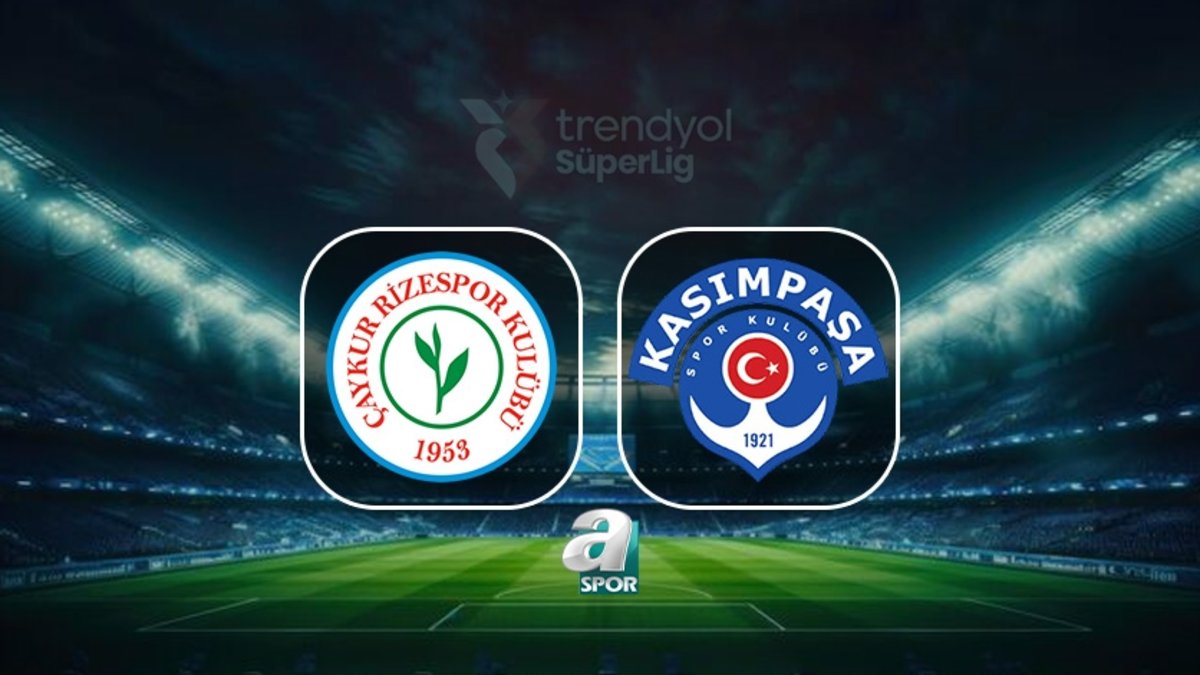 Rizespor-Kasımpaşa maçı tıkla izle | Çaykur Rizespor-Kasımpaşa maçı ne zaman ve saat kaçta? Hangi kanalda yayınlanacak? Rizespor-Kasımpaşa maçı tıkla izle | Çaykur Rizespor-Kasımpaşa maçı ne zaman ve saat kaçta? Hangi kanalda yayınlanacak?
