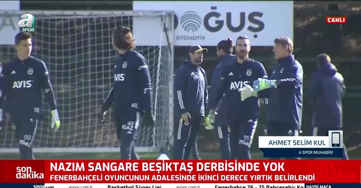 Nazım Sangare Beşiktaş derbisinde yok