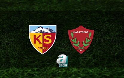 Kayserispor - Hatayspor maçı ne zaman, saat kaçta, hangi kanalda? | Süper Lig