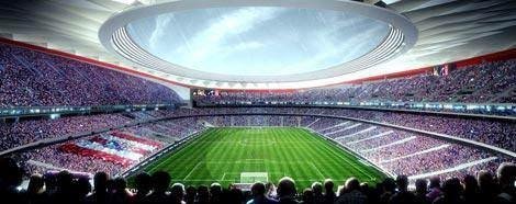 İşte Atletico Madrid’in yeni stadı: Estadio de la Peineta...