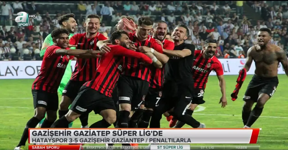 Gazişehir Gaziantep Süper Lig'de