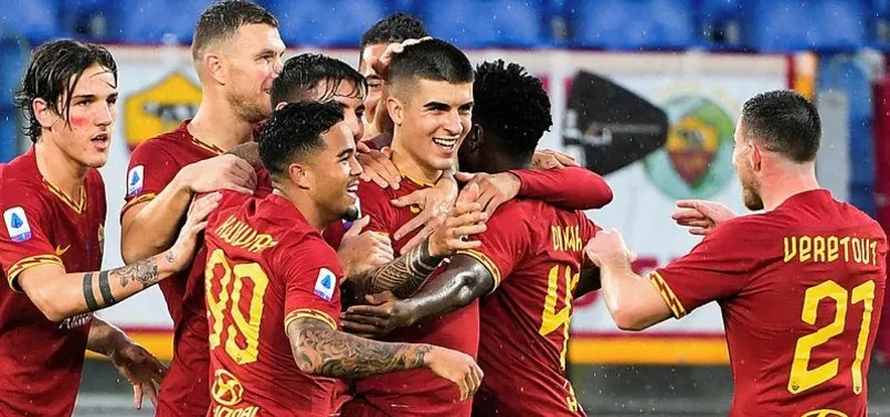 Serie A'da Roma, Brescia'yı 3-0 mağlup etti