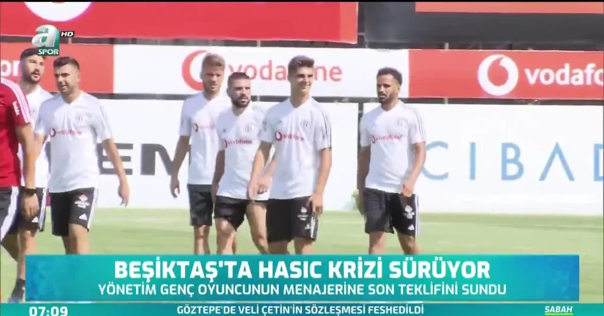 Beşiktaş'ta Hasic krizi sürüyor