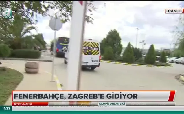 Fenerbahçe Zagreb'e gidiyor