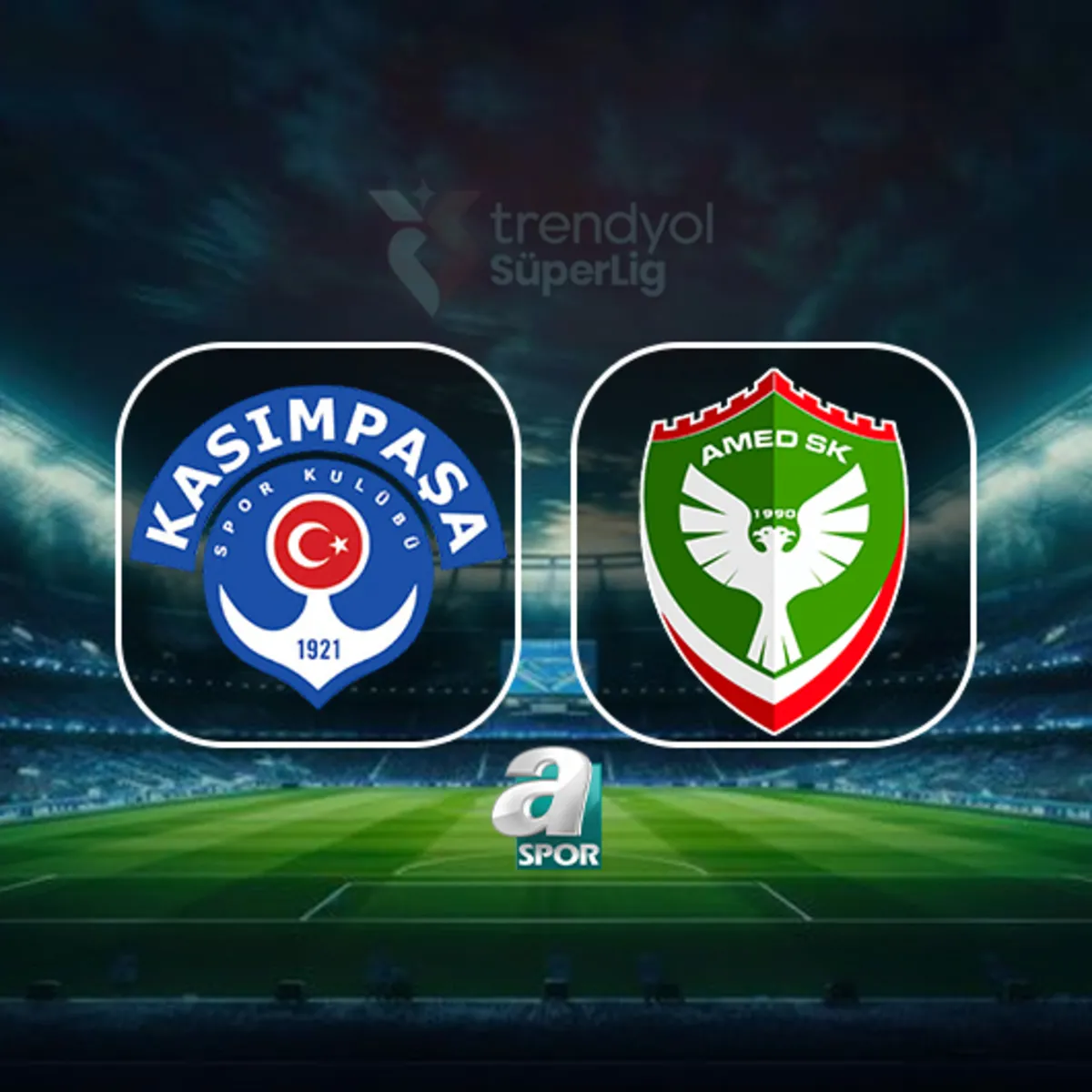 Kasımpaşa - Amedspor maçı saat kaçta, hangi kanalda?