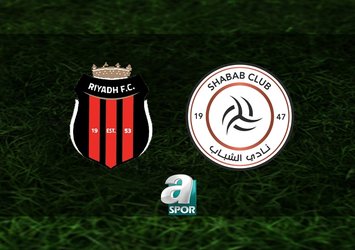 Al Riyadh-Al Shabab maçı saat kaçta?
