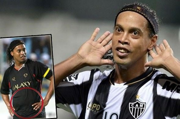 İşte futbol dünyasının göbekli oyuncuları