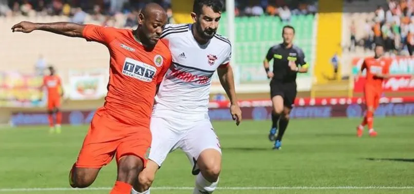 Alanyaspor - Gaziantepspor maçında 7 gol