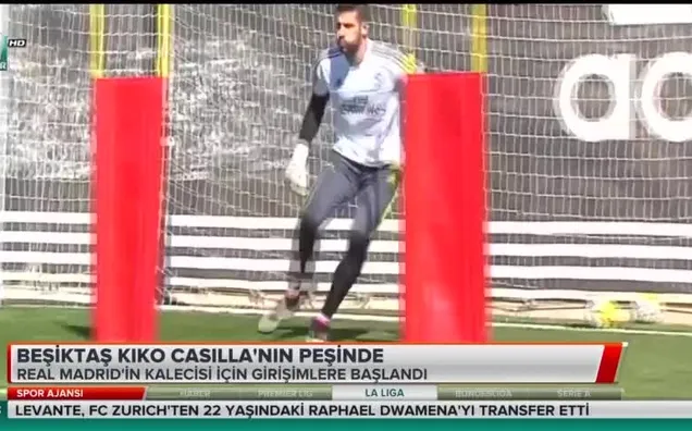 Beşiktaş'a İspanyol kaleci