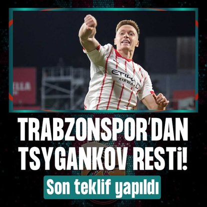 TRANSFER HABERİ: Trabzonspor’dan Viktor Tsygankov resti!