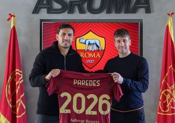 Paredes 1 yıl daha AS Roma'da!