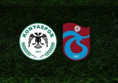 Konyaspor - Trabzonspor maçı | CANLI
