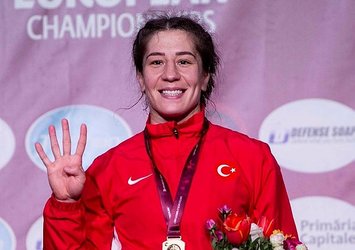 Avrupa şampiyonu Yasemin Adar'dan teşekkür mesajı