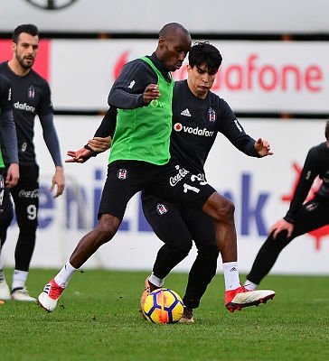 Aras Bulut İynemli Beşiktaş antrenmanında!