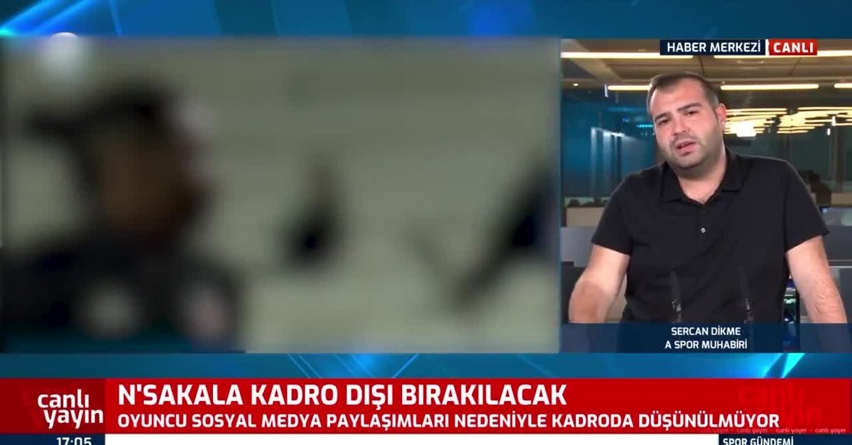 Beşiktaş'ta N'Sakala'nın son durumu... 