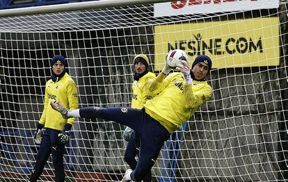 Fenerbahçe yağmur altında çalıştı!
