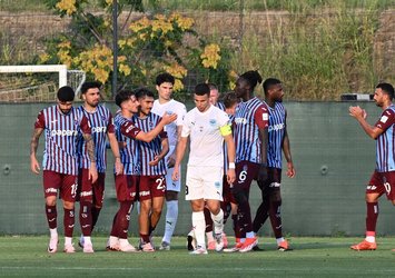 Trabzonspor'dan rahat prova