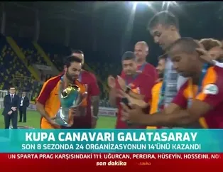 Kupa canavarı Galatasaray