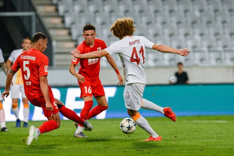Galatasaray Augsburg maçından kareler!