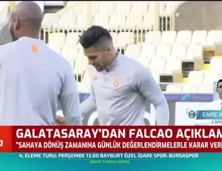Galatasaray'dan Falcao açıklaması
