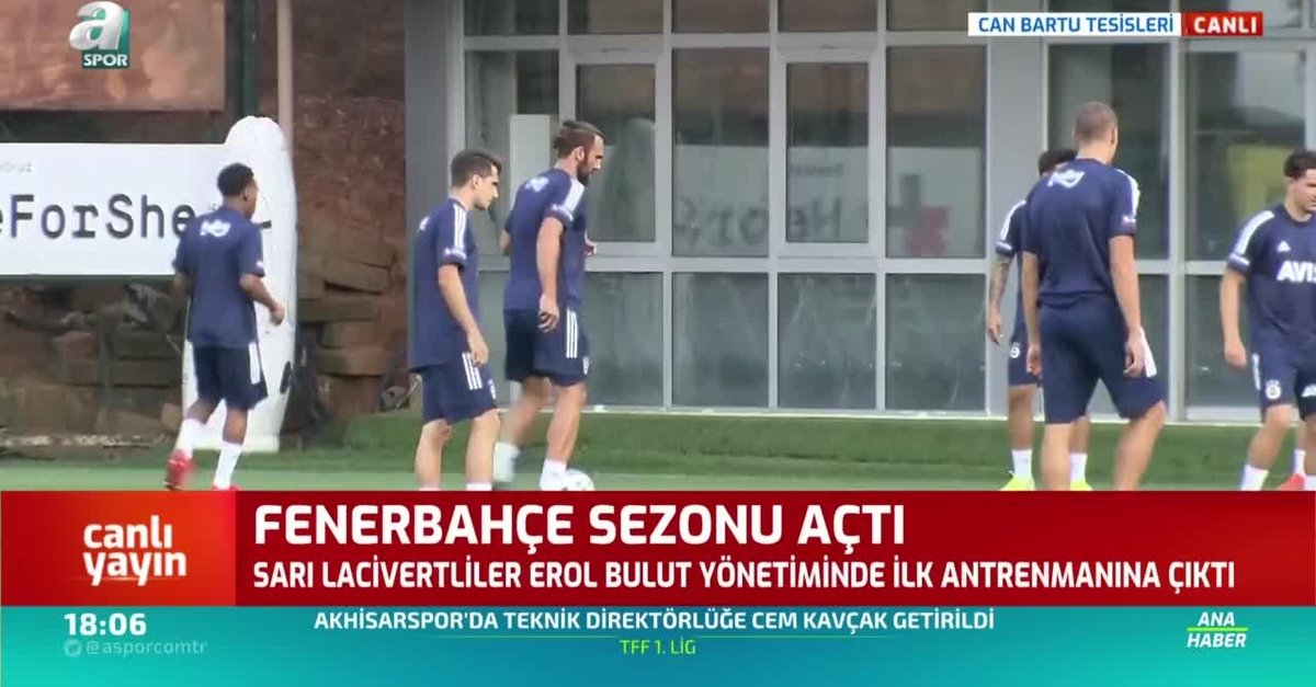Fenerbahçe'de yeni transferler idmanda!