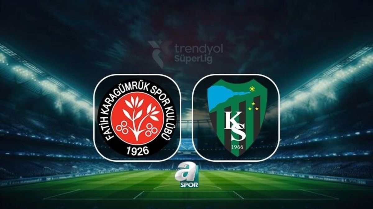 Fatih Karagümrük-Kocaelispor MAÇI | CANLI TIKLA Trendyol Süper Lig