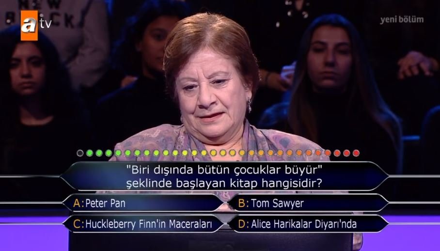 Kim Milyoner Olmak İster 788. son bölüm soru ve cevapları 26 Kasım 2018