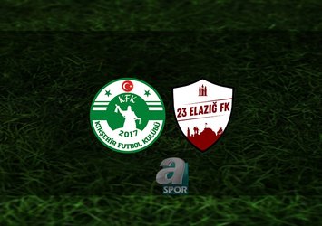 Kırşehir Belediyespor - 23 Elazığ FK maçı ne zaman?