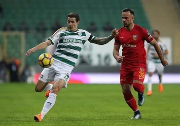 Bursaspor, Kayserispor'u tek golle devirdi