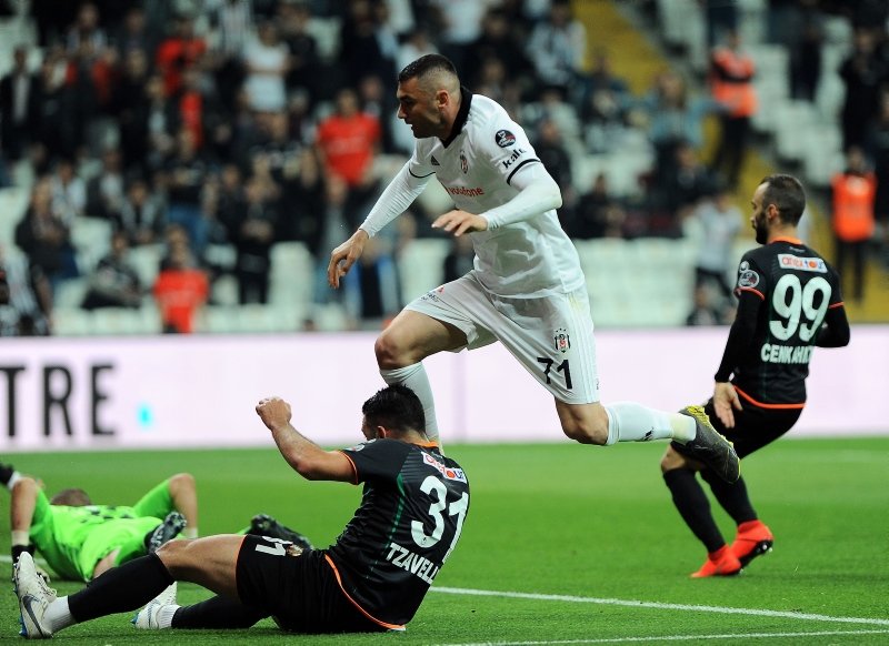 Beşiktaş - Alanyaspor maçından kareler