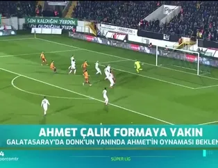 Ahmet Çalık formaya yakın