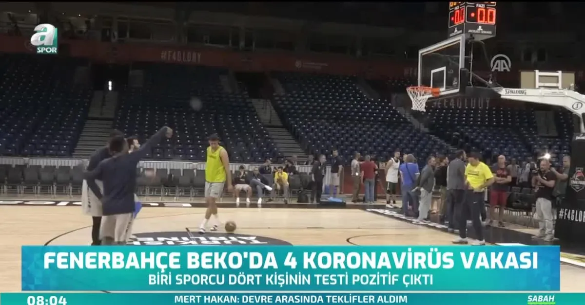 Fenerbahçe Beko'da 4 koronavirüs vakası