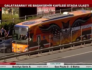 Başakşehir kafilesi stada ulaştı