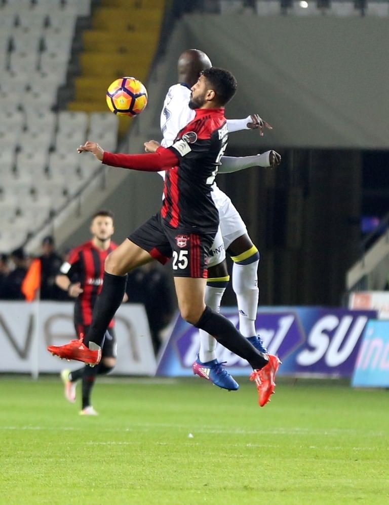 Gaziantepspor-Fenerbahçe karşılaşmasından kareler