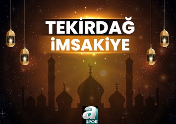 Tekirdağ imsakiye 2024 🕣