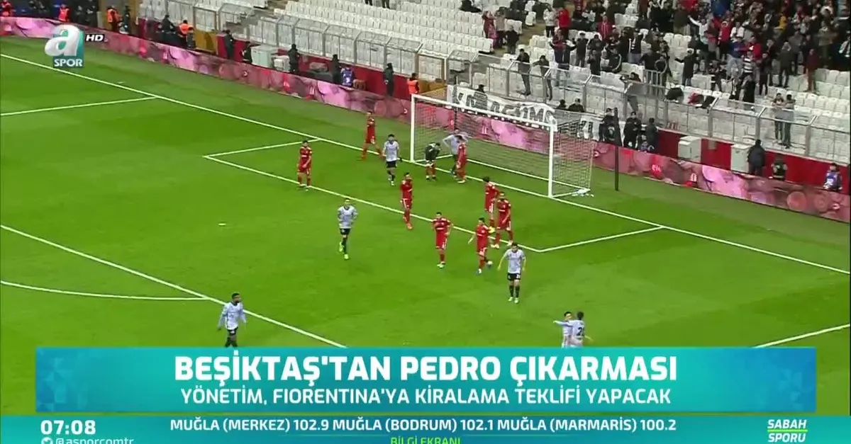 Beşiktaş'tan Pedro çıkarması