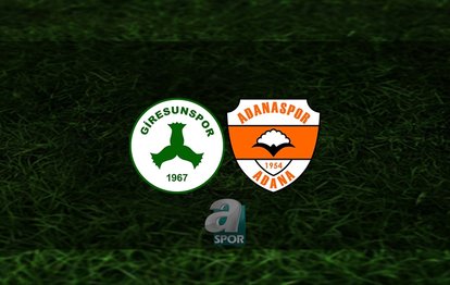 Giresunspor - Adanaspor maçı ne zaman, saat kaçta ve hangi kanalda? | Trendyol 1. Lig
