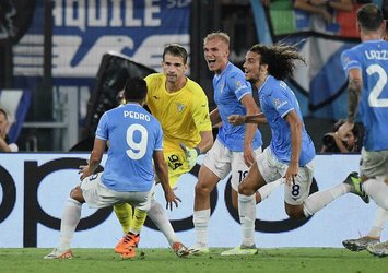 Lazio kalecisiyle puana uzandı